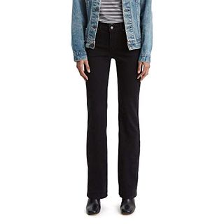 Levi's Women's Classic Bootcut Jeans Pants, -Soft Black, 30 (us 10) R