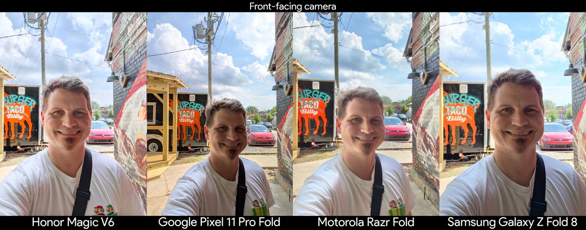 Comparing the Google Pixel 11 Pro Fold's cameras to the Samsung Galaxy Z Fold 8, Honor Magic V6, and Motorola Razr Fold