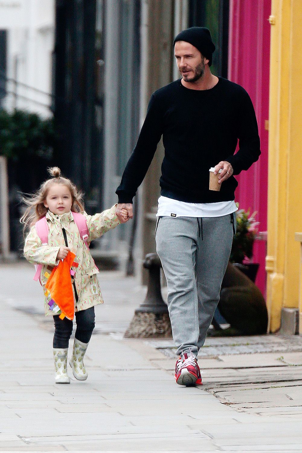 Harper Beckham Style David Beckham