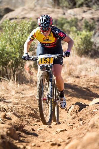 Ashleigh Moffatt (Time Freight VELOlife) at the 2014 CSA-MTB National Championships