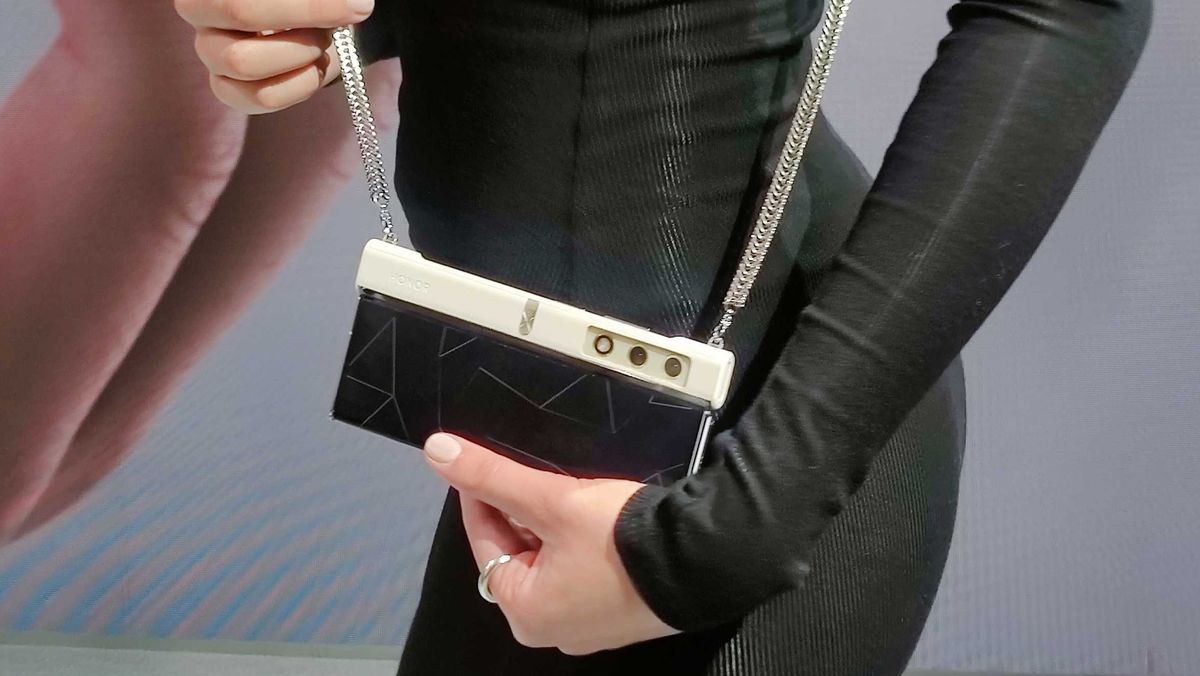 Honor V Purse is a foldable phone meant to be worn like a fashion