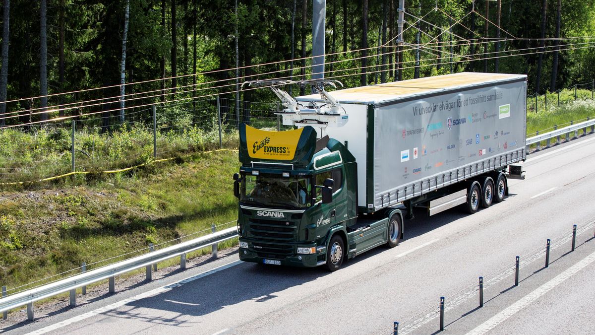 Scania electric truck