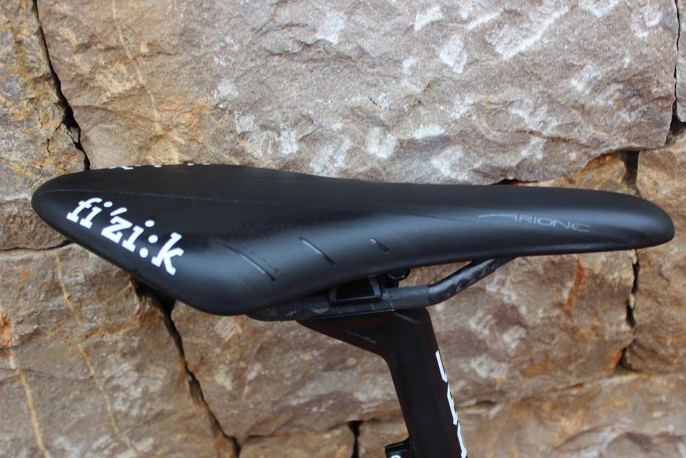 The black fizik Airone saddle