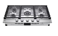 LG 36” Gas Cooktop with UltraHeat 20K BTU Burner | was $1,099 now $749 at LG