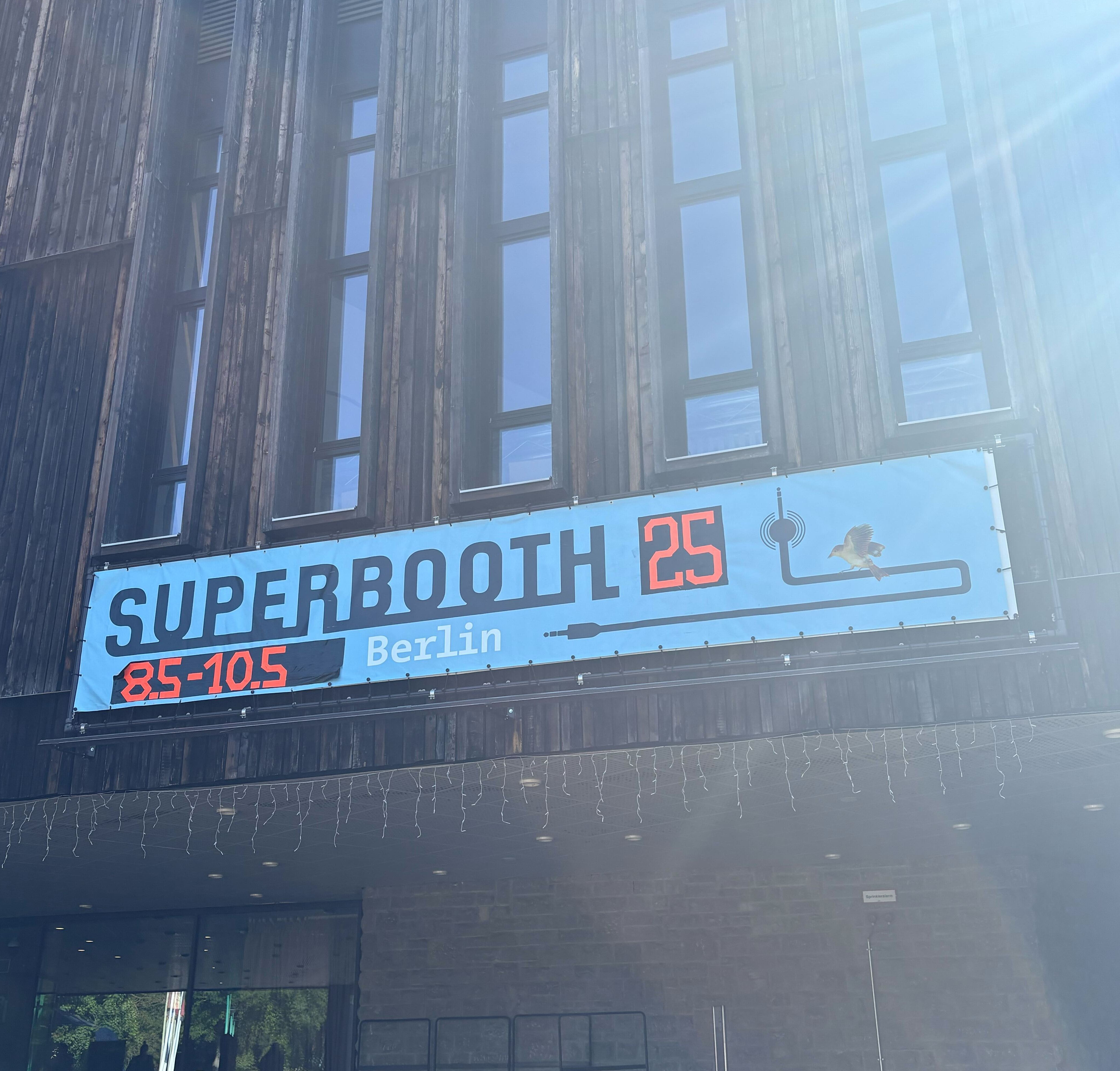 Superbooth 25 venue exterior