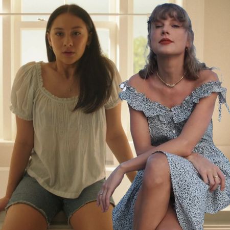 Lola Tung in 'The Summer I Turned Pretty' styled a blouse from Taylor Swift-beloved brand, D&ocirc;en 