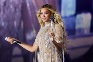 Beyoncé performs onstage during the “RENAISSANCE WORLD TOUR” at PGE Narodowy on June 27, 2023 in Warsaw, Poland