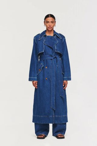 Aligne, Jamison Denim Trench Coat