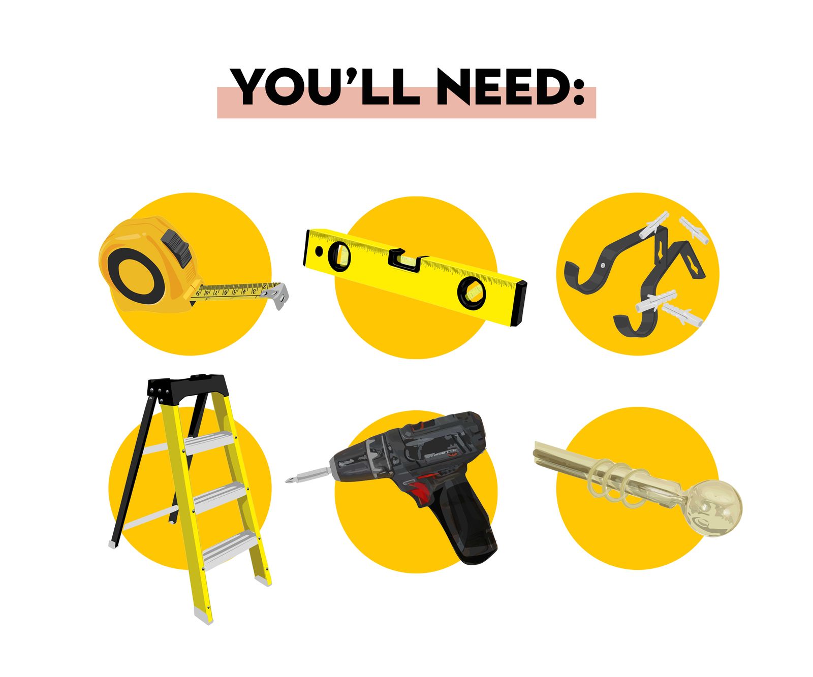 How to hang curtains right first time Real Homes