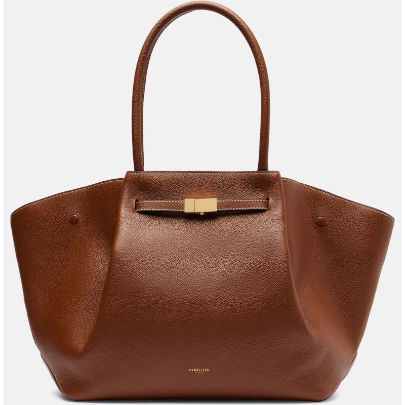 Demellier, New York Leather Tote Bag