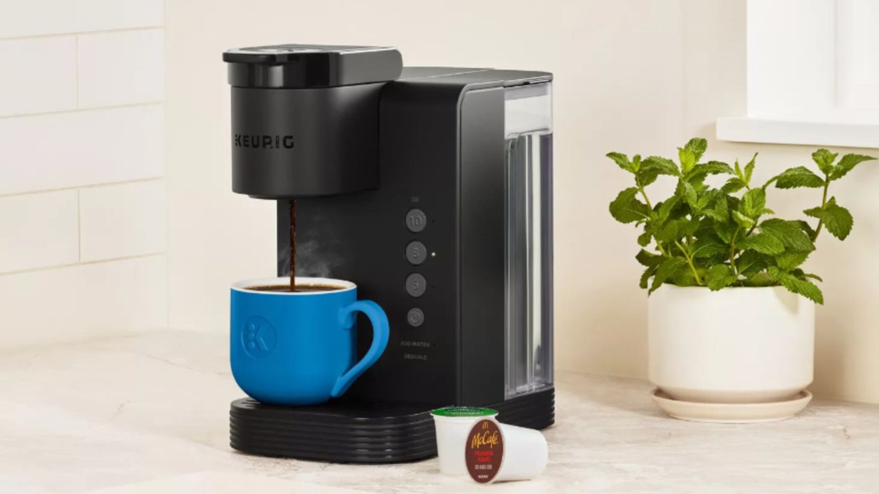 Keurig coffee maker on countertop