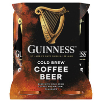 3. Guinness Cold Brew Coffee Beer - £6
Currently only available in the UK from Tesco, Guinness' cold brew coffee beer is the perfect accompaniment to the warmer weather for a stout-lover. 