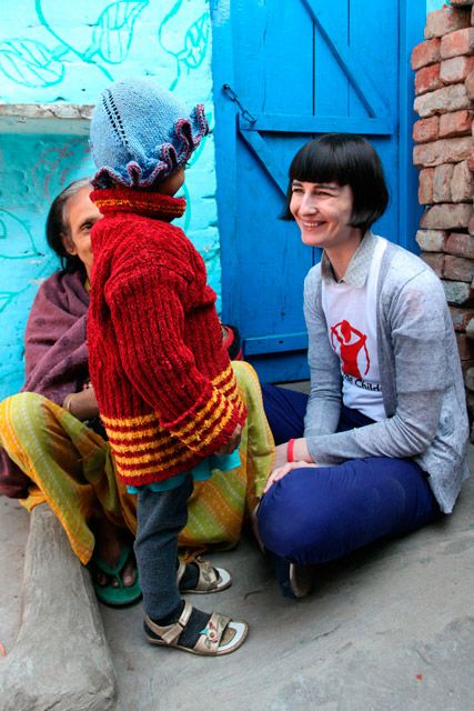 Erin O&#039;Connor supports Save The Children