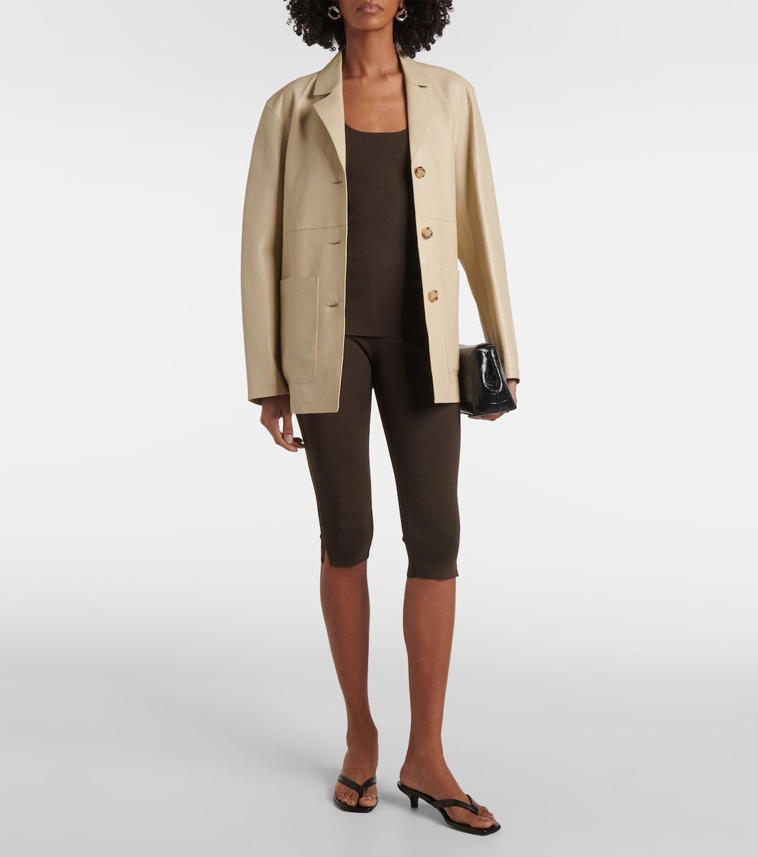 Jersey Capri Pants