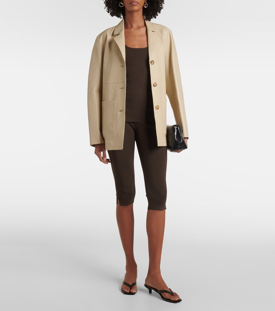 Jersey Capri Pants
