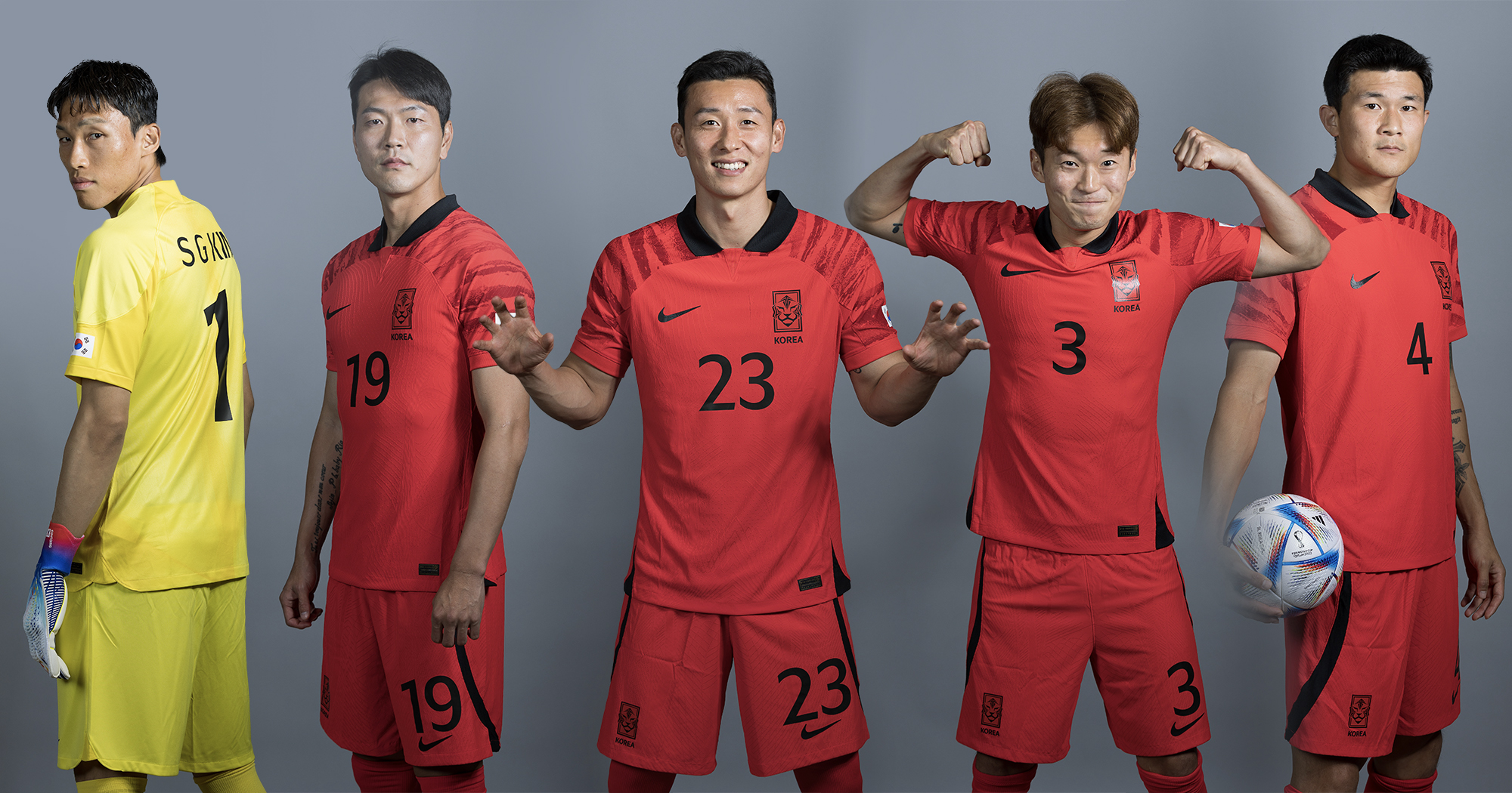 World Cup 2022 South Korea Name Five Kims In One Team Fourfourtwo