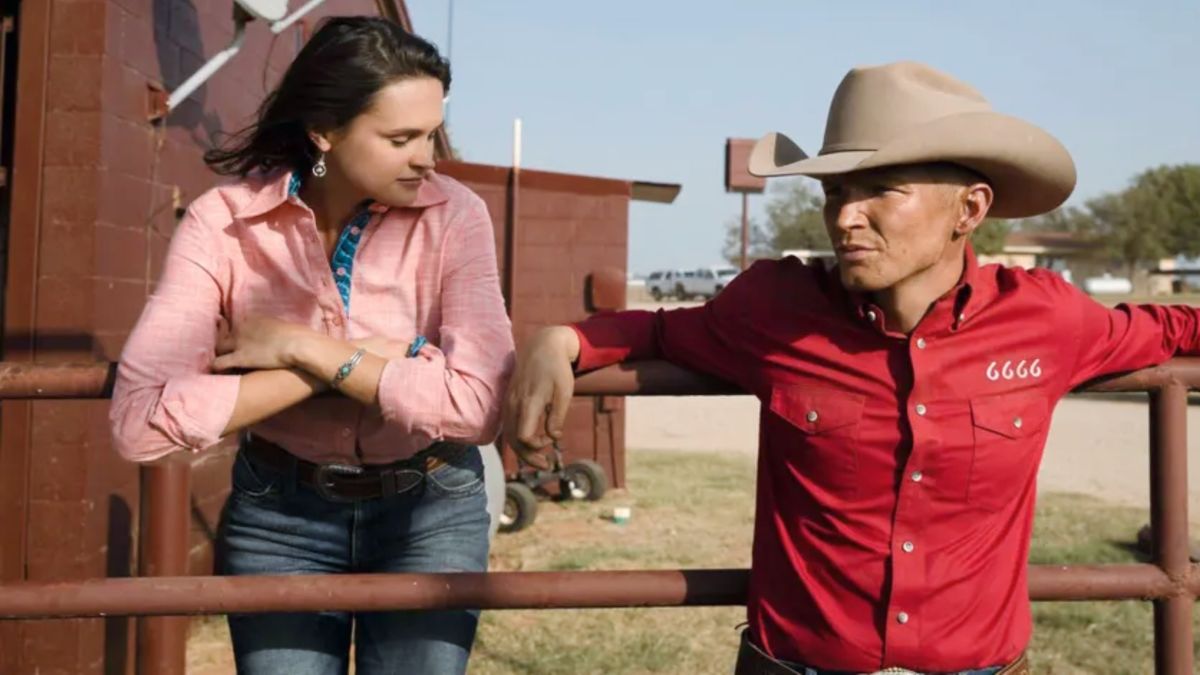 Kathryn Kelly and Jefferson White in Yellowstone