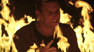 A still from the Devil's Calling video
