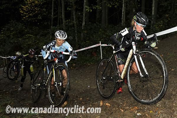Emily Batty (Subaru-Trek) and Natasha Elliott (The Cyclery).