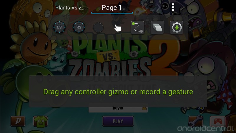 Custom button mapping
