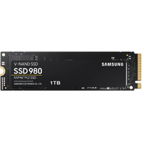 Samsung 980 NVMe SSD | 1TB | PCIe 3.0 | 3,500 MB/s reads | 3,000 MB/s writes | £110.99