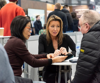 Julia Kendell at the Homebuilding & Renovating Show