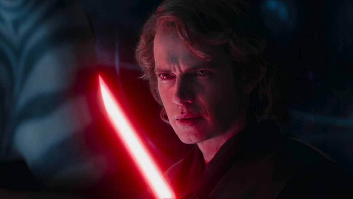 Hayden Christensen as Anakin Skywalker in Ahsoka