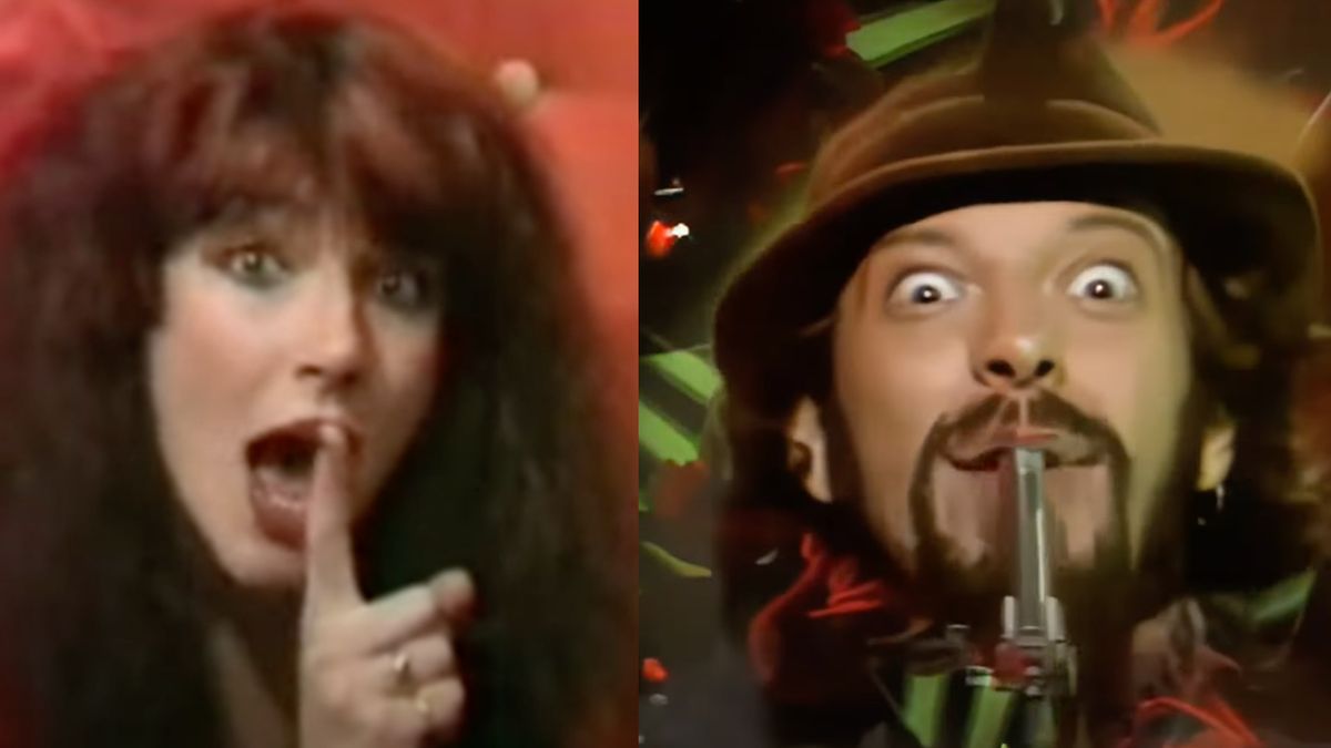 Kate Bush and Ian Anderson