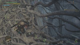 Monster Hunter Wilds Gillopod in some branches