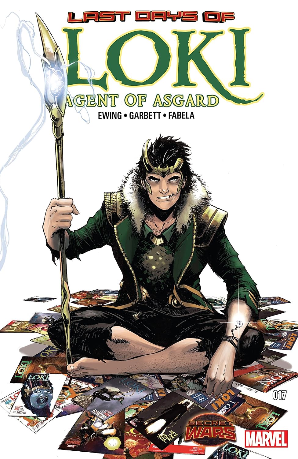 Loki Agent of Asgard cover by Lee Garbett
