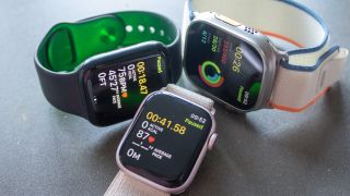 Apple Watch Ultra 2 Series 9 and Watch SE together