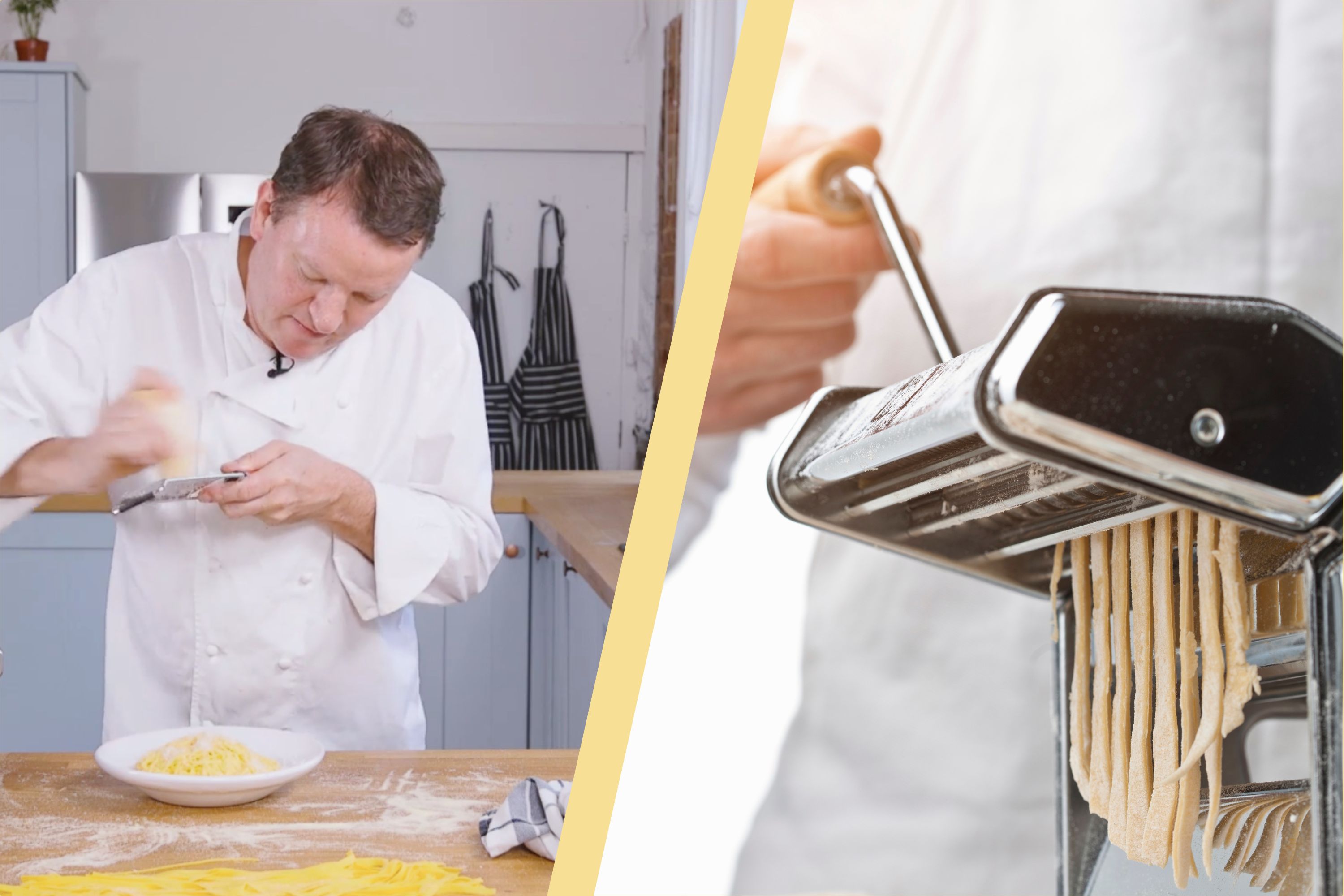 Theo Randall makes homemade pasta