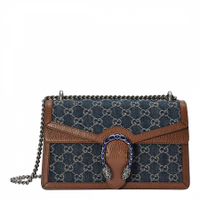 Gucci Blue/Brown Super Mini Dionysus Shoulder Bag - Was £2,020 Now £1,499 (26% off) at BrandAlley