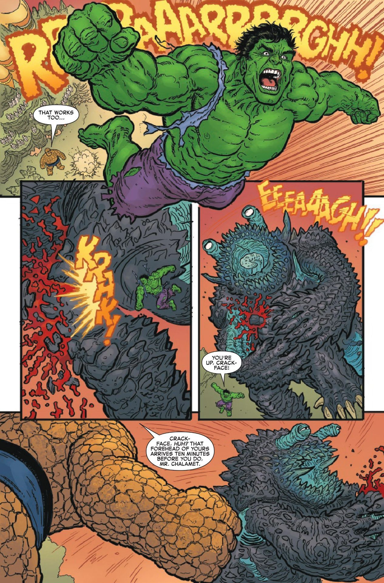 Clobberin' Time #1 interior art