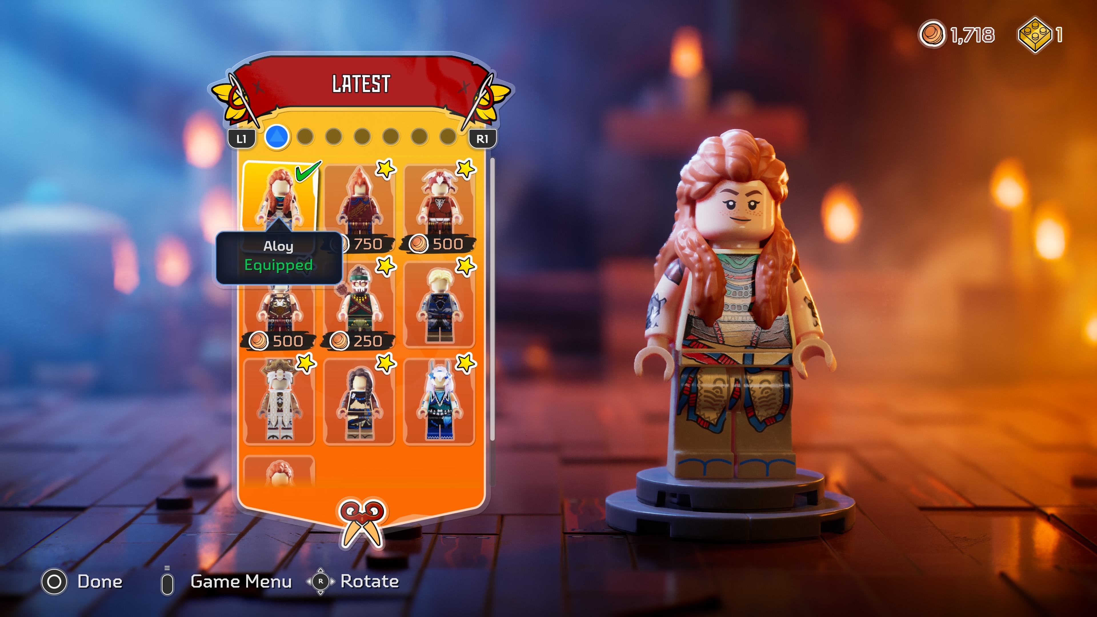 A screenshot from Lego Horizon Adventures