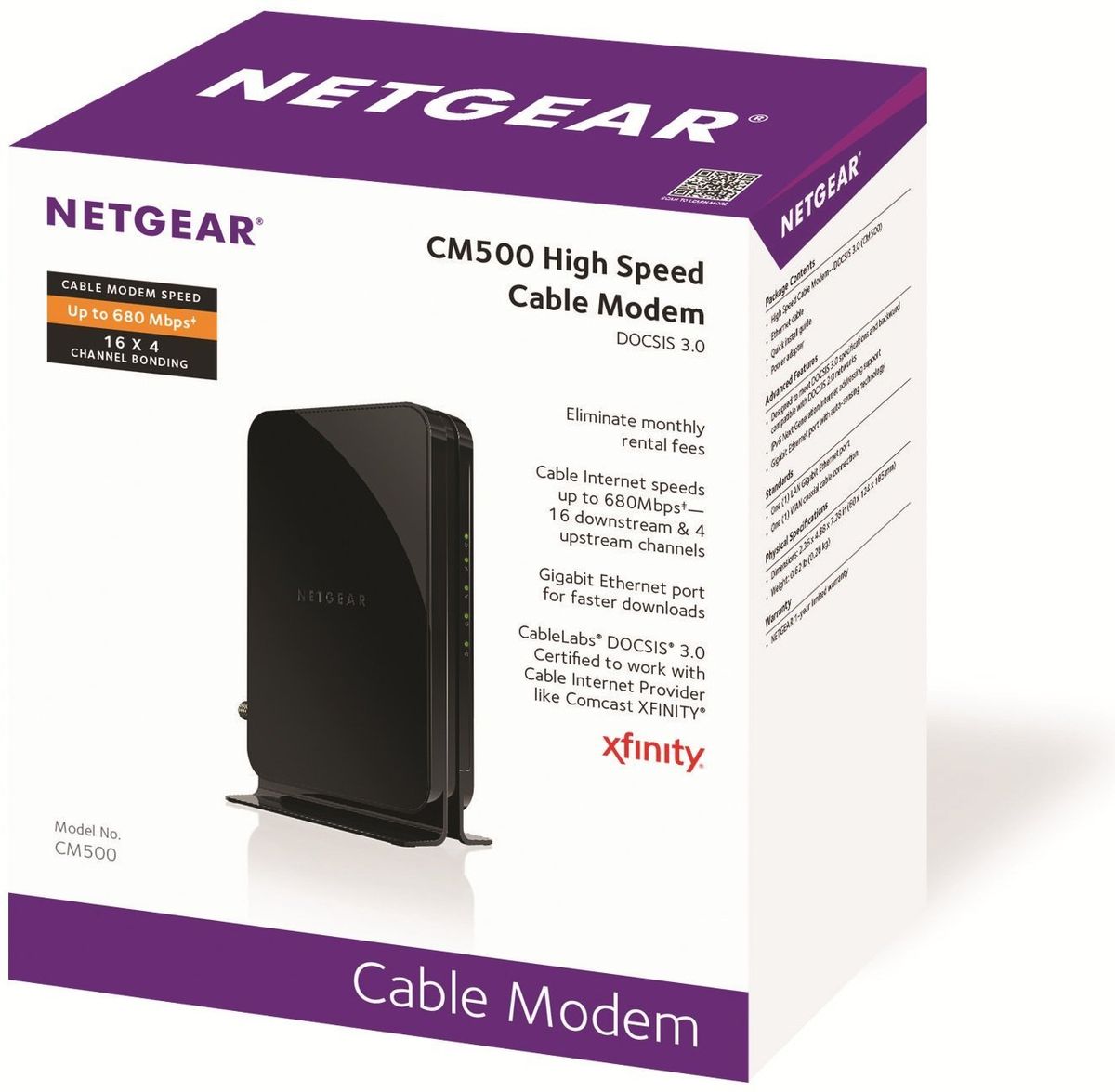 Get The Netgear Cm500 Docsis 3 0 Modem For 45 Tom S Guide