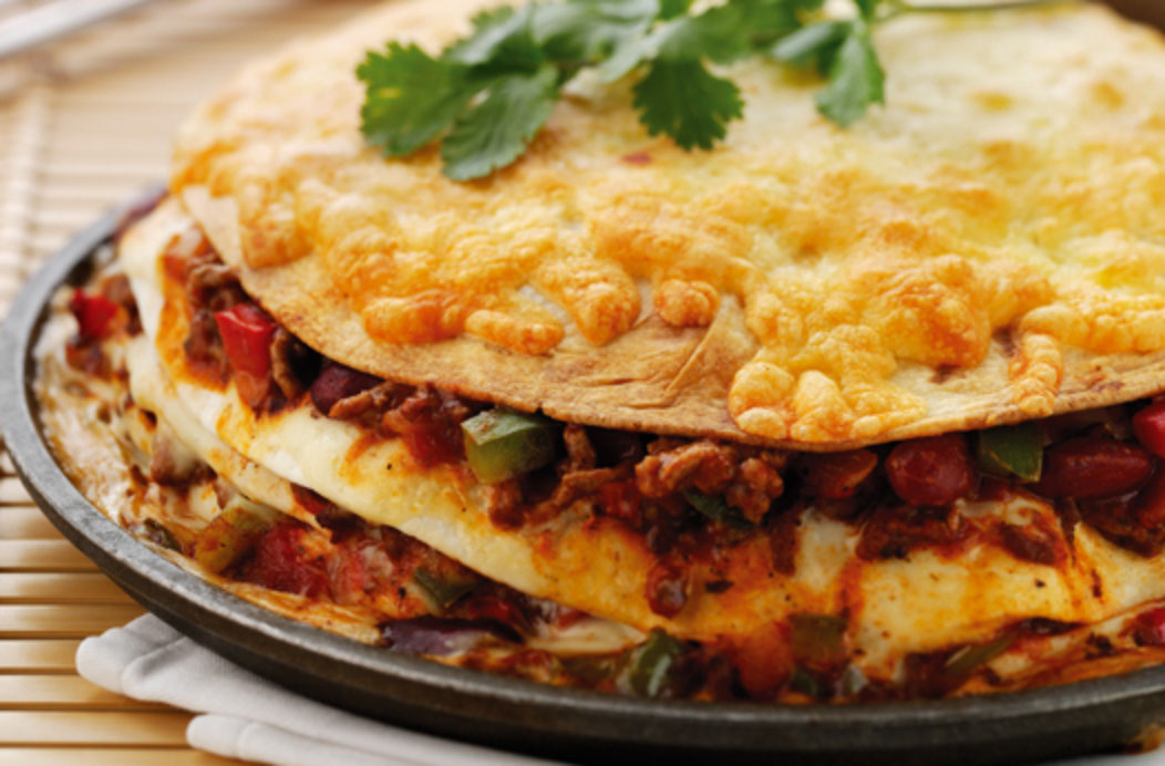 Mexican tortilla lasagne | Lunch Recipes | GoodTo