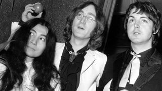 Yoko Ono, John Lennon and Paul McCartney in 1968