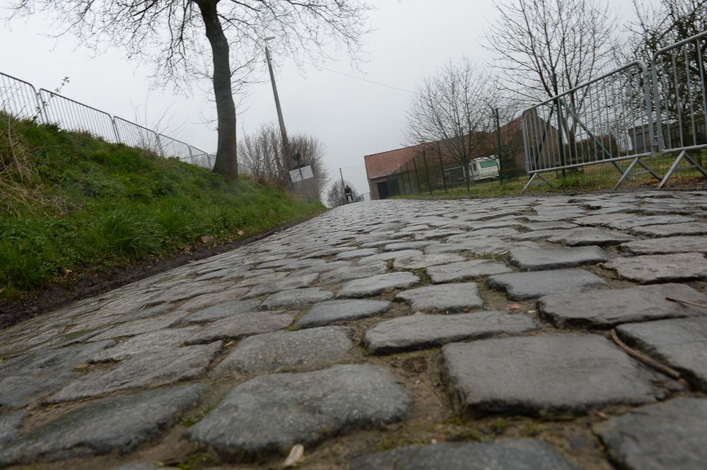 The cobbles are ready for the 99th Tour of Flanders.