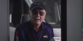 Stan Lee as FedEx driver in Captain America: Civil War