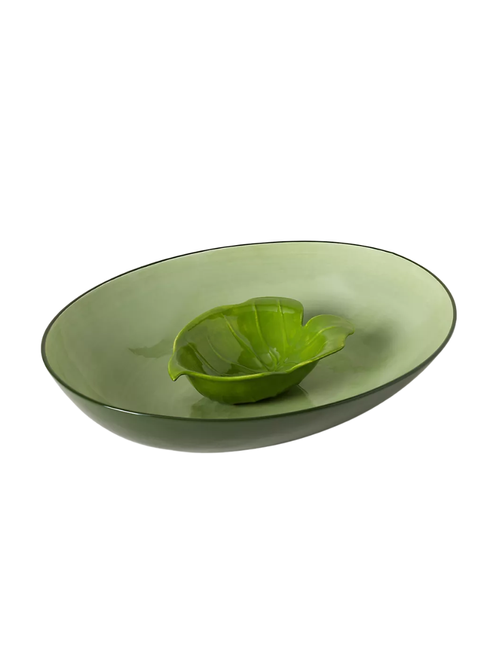 Farm Rio X Anthropologie Stoneware Chip & Dip Platter