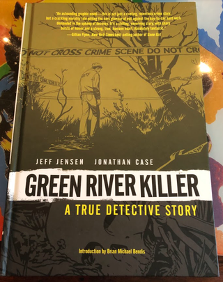 Tegneserier for voksne: Forsiden til boka Green river killer