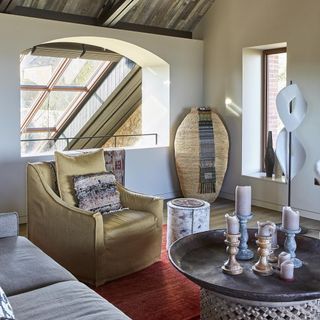 mezzanine in barn conversion