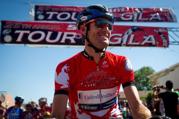 Rory Sutherland (UnitedHealthcare) all smiles at the start