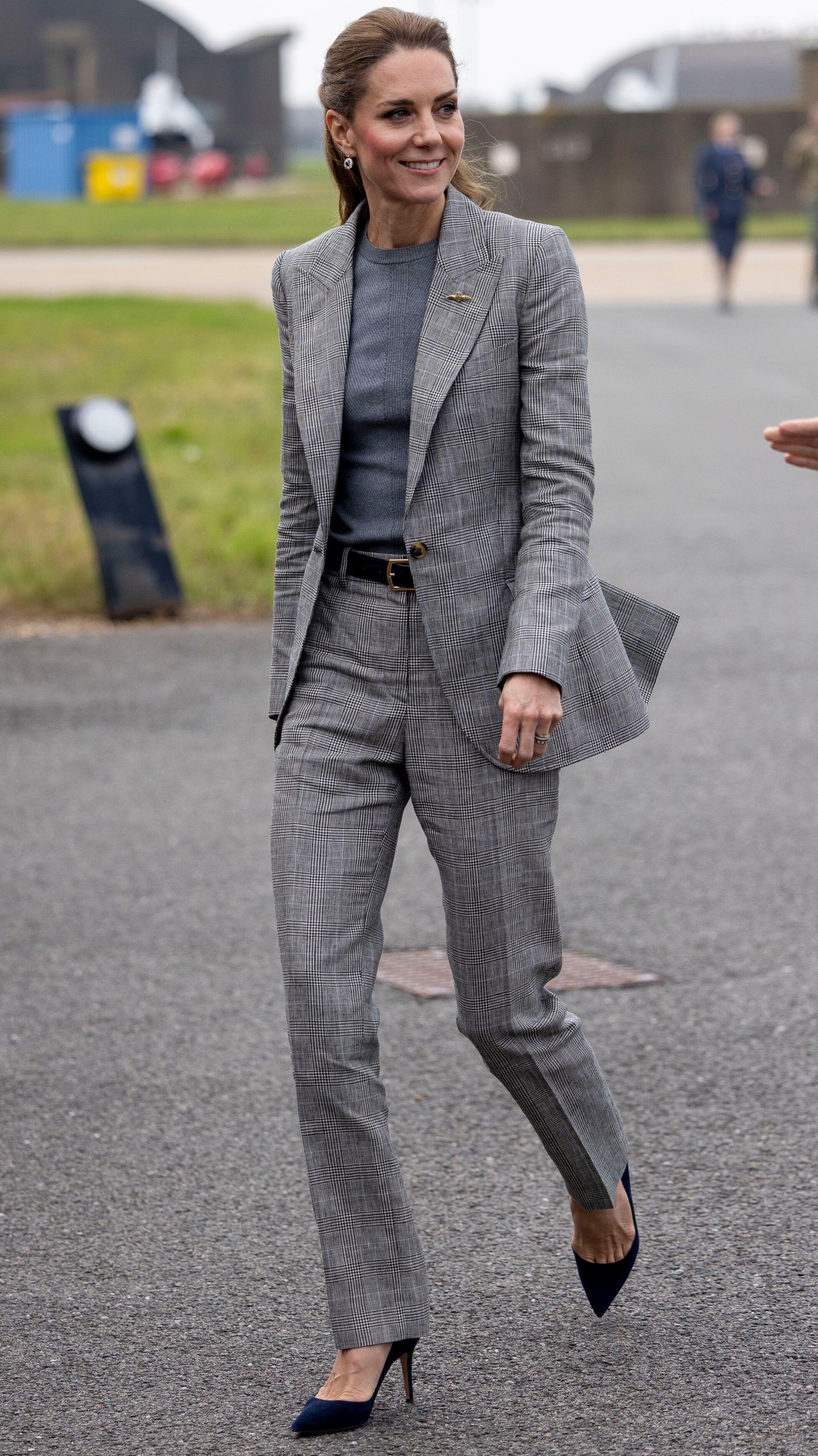 The Princess of Wales, Royal Honorary Air Commodore, visits RAF Coningsby