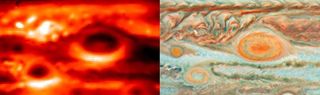 Secrets of Jupiter's Great Red Spot Revealed in New Weather Map