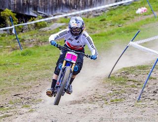 Carpenter surprises herself with downhill world title