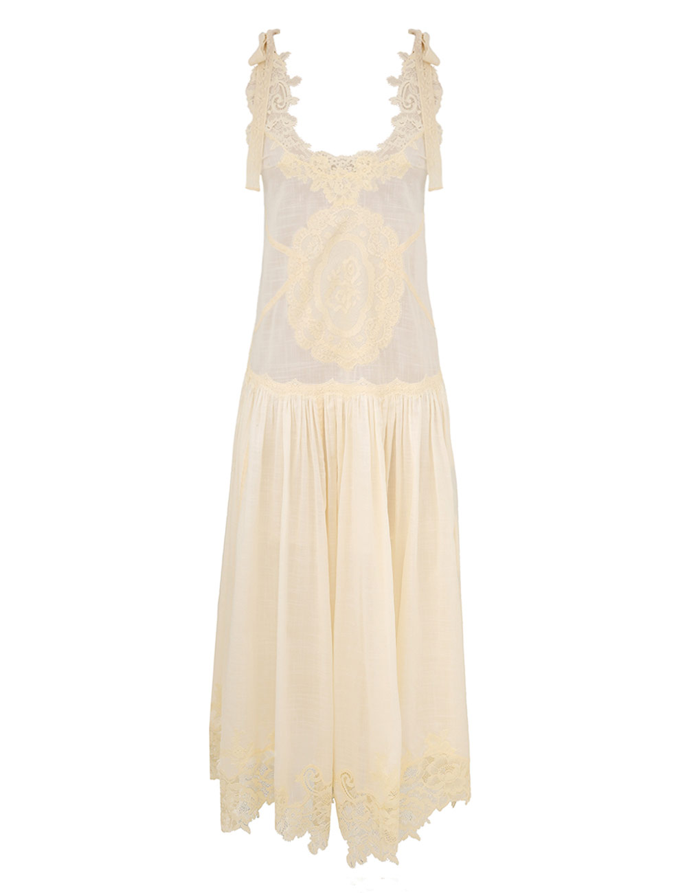Zimmermannwear, Acacia Asymmetric Midi Dress