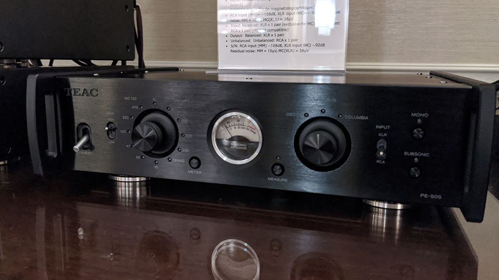 TEAC reveals PE-505 phono amplifier at CES 2020 