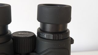 Prostaff P7 binoculars close-up on eyepiece